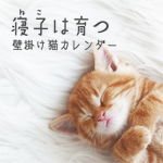 猫の壁掛けカレンダー