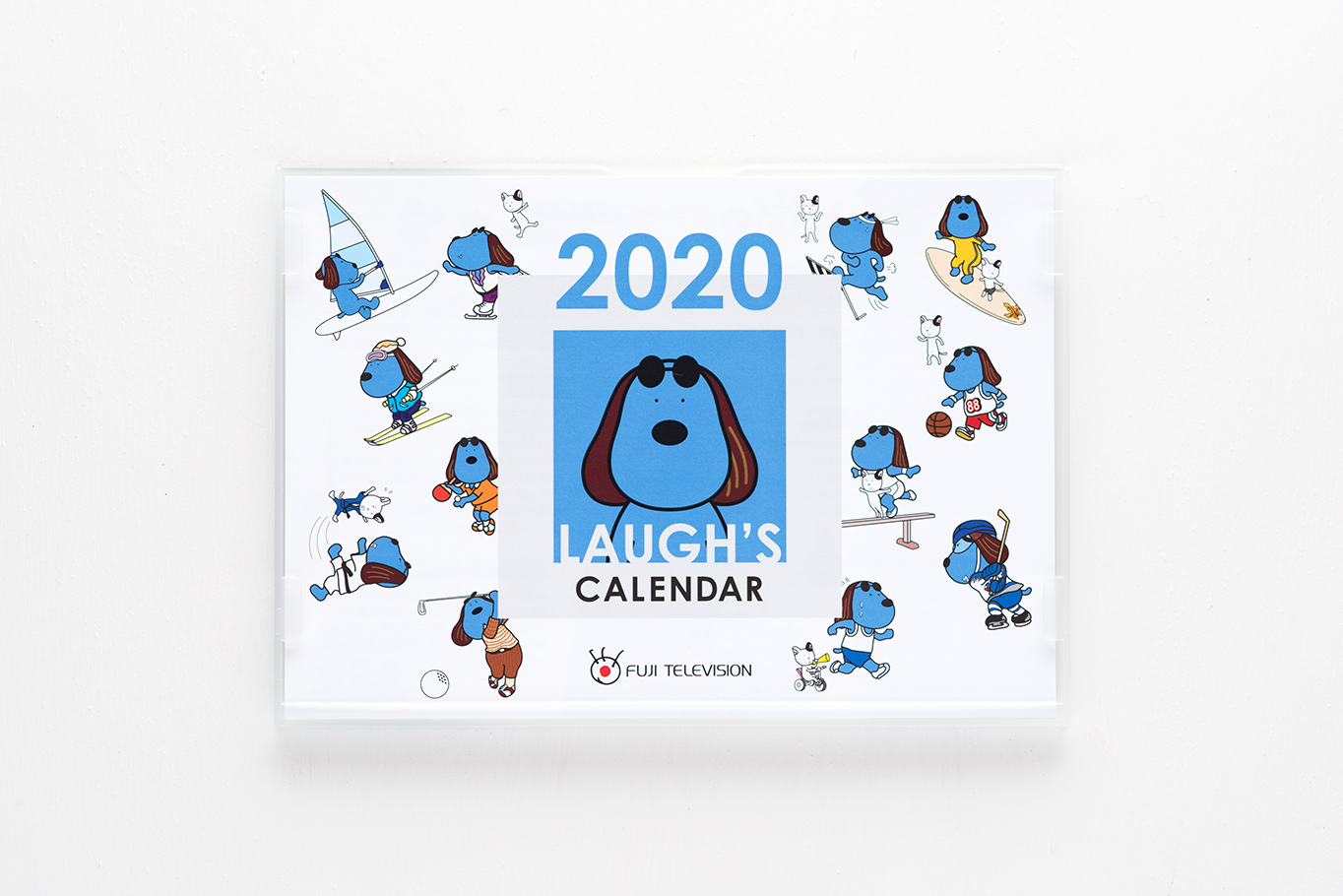 フジテレビのラフちゃん2020年卓上カレンダー