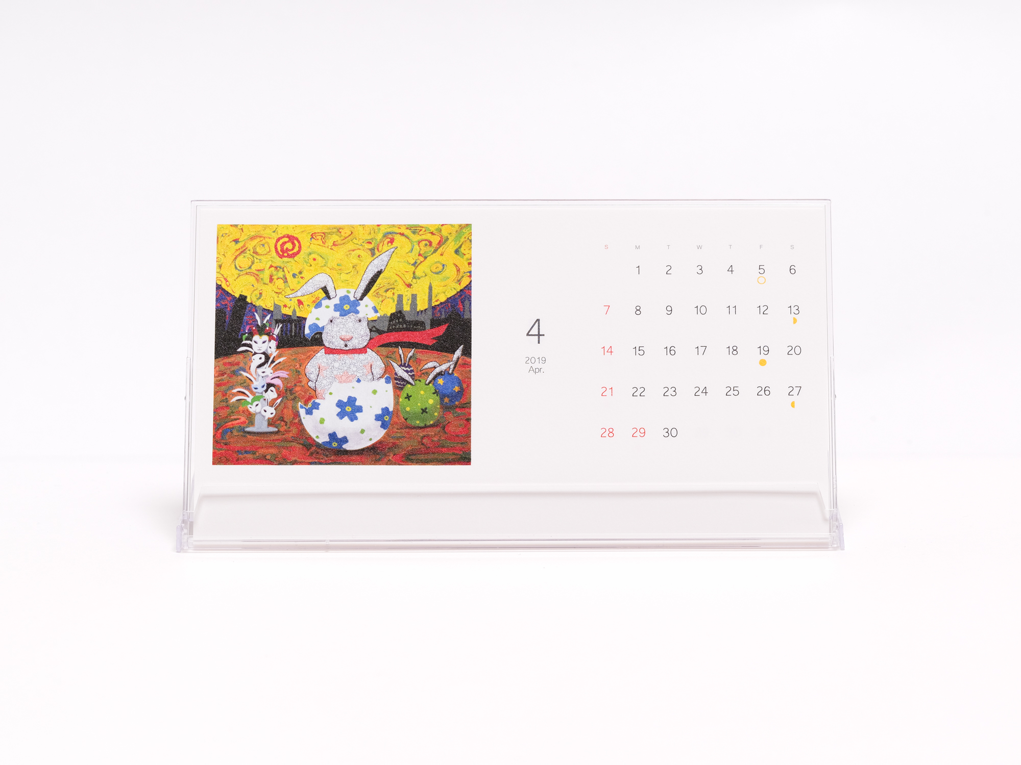 生駒秀知氏プロデュース『高野学カレンダー』4月
